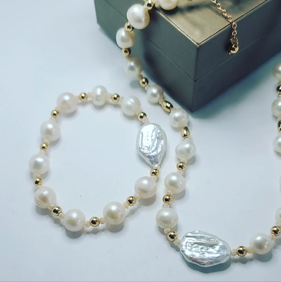 Freshwater Pearl set - Picture 4 of 4